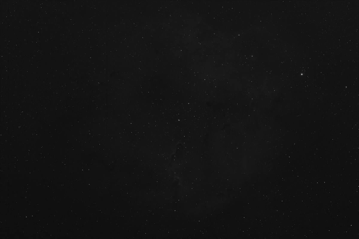 IC1396 stacked halpha image