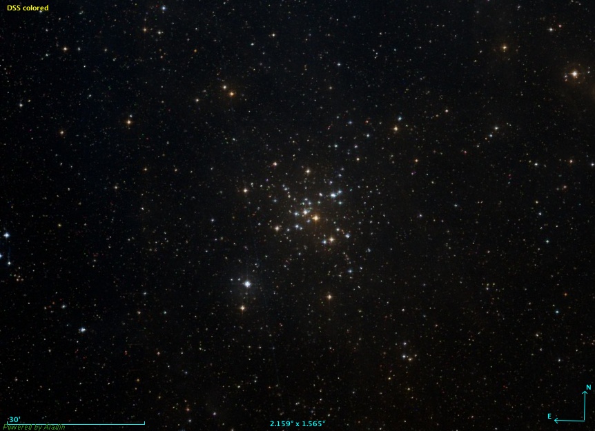 Image Credit: M41 by Digitized Sky Survey (DSS)